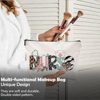 Nurse Cosmetic Bags With Zipper - Gifts for Women & Nursing Students