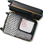 Travel Toiletry Bag for Women & Men Japanese Pink Flower Hanging Cosmetic Organizer Portable Waterproof Makeup Case Make Up Bag with Compartments Travel Essentials for Bathroom Shower