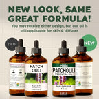KUKKA Patchouli Essential Oils - 4 Fl Oz - for Hair, Skin, Diffuser, Aromatherapy & DIY Soap Making Scent