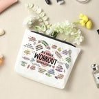 Workout Gifts for Women, Makeup Bag Cosmetic Bag, Mental Health Gifts, Inspirational Gifts for Women, Mental Health Awareness, Positive Affirmations for Sister Friend Friendship Birthday Mothers Day