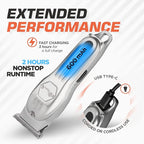Fagaci Professional Hair Clippers, Hair Scissors & Hair Trimmer Extremely Sharp, Hair Shears, Turbo Power Cordless Hair Clippers & Hair Trimmer Set