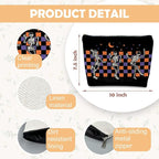 Gothic Skeleton Makeup Pouch - Witchy & Dark Academia Design, Perfect for Halloween Gifts