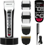 The Fadify 2.0 Cordless Hair Clippers for Men, 7000RPM Professional Barber Clippers Detachable Inclined Blade, Mens Hair Clippers Fading Culture Hair Trimmer Cutting Kit Rechargeable LCD Men Boy Gift