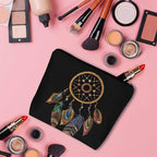Woman Makeup Bag Dream Catcher, Native American Style Tribal Feathers Dream Catcher Makeup Bags Travel Cosmetic Bags Toiletry Makeup Organizer Pencil Pouch Cosmetic Bag For Owners Lady