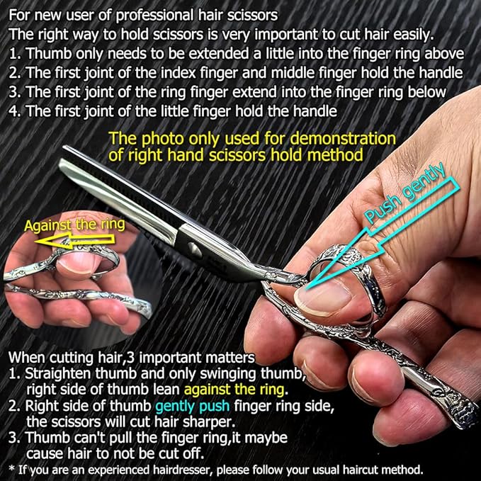 Hair Thinning Shears 5.5 Inch Thinning Scissors for Women Professional Barber Hair Thinning Scissors Barber Shears 28 Teeth Rose handle KINSARO for Hairdresser Barbershop or Home Use