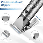 GSKY Beard Trimmer for Men, Hair Clippers for Men Professional,Cordless Mens Hair Trimmer