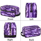 Pardick Travel Toiletry Bag for Women Men Purple Camouflage Camo Organizer Cosmetic Makeup Bag Lightweight Waterproof Shaving Bag Dopp Kit Large Capacity for Toiletries and Shaving Accessories