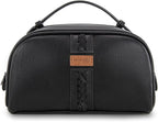 Montana West Wrangler Makeup Bags for Women Portable Toiletry Bag Small Travel Cosmetic Organizer for Gift Zipper Closure