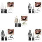 5 Pcs Liquid Eyeshadow Glitter Eyeliner Diamond Colorful Set with Shimmery and Waterproof Eye Shadow for Gift Eye Glitter Makeup (Type B)