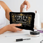 Funny Greek Mythology Circe's Island Makeup Bag, Greek Mythology Gifts, Literature Gifts, Dark Academia Cosmetic Bag Toiletry Bag for Women