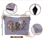 Nurse Makeup Bags,Nurse Gifts for Women,Nurse Cosmetic Bags With Zipper,Nurse Gifts for Nursing Student,Student Nurse Gifts(Purple)
