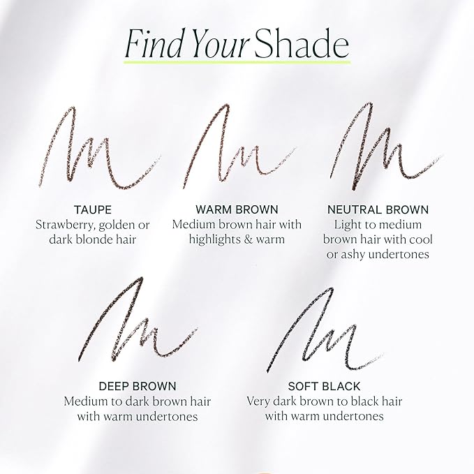 Well People Expressionist Brow Pencil, Defining Brow Pencil For A Natural Finish, Ultra-fine Tip For Total Precision, Vegan & Cruelty-free, Taupe