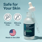 QRxLabs Hyaluronic Acid Serum with Vitamin B5-2 Fl Oz Hydrolific Serum - Deep Hydration & Superior Absorption - Chemical Peel Neutralizer - Paraben-Free & Cruelty-Free Beauty