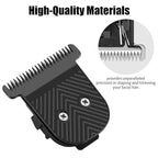 3Pack Premium Stainless Steel T-Blade, Compatible with MANSCAPED The Beard Hedger, for Precision Facial Hair Trimming.