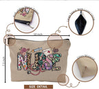 Nurse Makeup Bags - Cosmetic Bags With Zipper for Nursing Students (Brown)