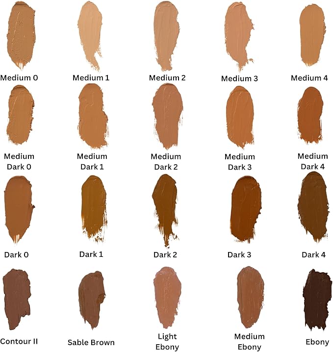 Mehron Makeup CreamBlend Stick - Foundation (.75 oz) (MEDIUM EBONY)
