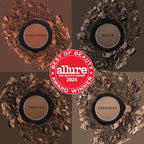 Joey Healy Luxe Brow Powder, Natural and Soft Definition Eyebrow Powder, Waterproof Brow Makeup Formula, Tobacco (Brunette)