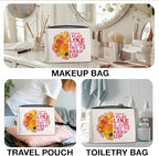 Softball Gifts: Makeup Bag for Her, Coach & Player Gifts - Cosmetic Travel Bag Pouch