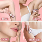 Ufree Electric Shaver Razors for Women Pubic Hair, Bikini Trimmer for Face and Body Hair, Wet & Dry Use Groomer, Hair Trimmer, Birthday Gifts for Women, Gold