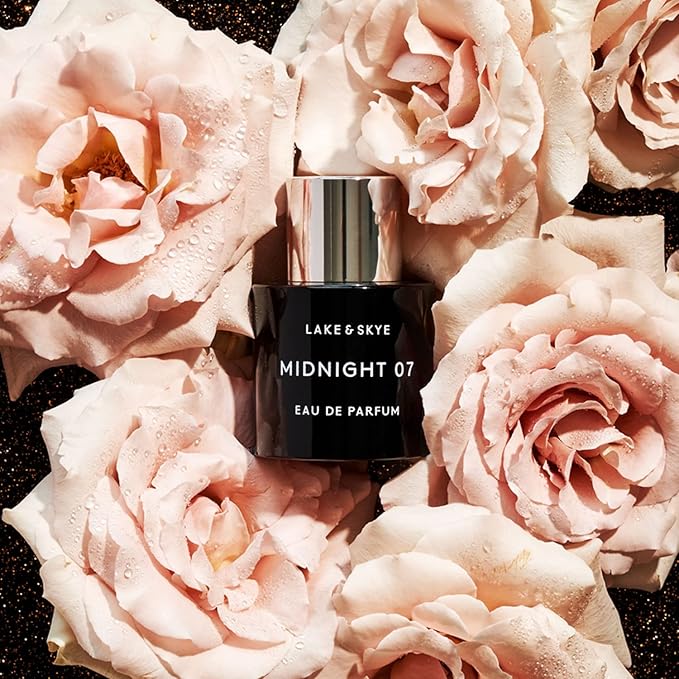 Lake & Skye Midnight 07 Eau de Parfum Spray - 0.06 fl oz (2 ml) Long Lasting Fragrance - Alluring, Mysterious, Fruity