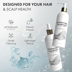 G-Fusion Hydrating Shampoo for Dry Hair – Honey & Aloe Moisture Boost for Deep Hydration & Silky Shine – Professional Moisturizing & Smoothing Formula with Sulfate-Balance Cleanse. 12 Fl Oz (355 ML)