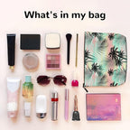 MOLAIGIN 1702356549_529557121 Cosmetic Bag For Women, Travel Makeup Bag, Toiletry Zipper Bag, Large Capacity Aesthetic Cases