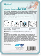 Epielle Intensive Repairing Foot Mask 6 Pairs, Deep Moisturizing Socks for Dry, Cracked Feet, Self Care Gifts for Women, Spa Kit, Stocking Stuffers, Thanksgiving Essentials