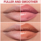 3D Voluming Lip Gloss Long Lasting Moisturizing Lip Gloss for Women Shine and Glowy Finish Lip Makeup 2Pcs