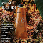 Natura Ekos Brazil Nut (Castanha) Hand Cream Duo – Brazil Nut Hydration Set | 24-Hour Moisture, Vegan Skin Care - 2.6oz + 1.41oz