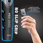 Wahl USA Pro Series Forever BladeTM Stainless Steel Cordless Rechargeable Beard Trimmer for Men with No Slip Grip & USB Charge – Model 3026017