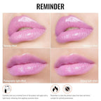 Oulac Pinky Purple Lipstick - Moisturizing Lip Stick Glossy Tinted Lip Balm, Sheer Shine Juicy Finish, Lightweight and Hydrating Formula for Dry Lip Care, Vegan 2.2g/0.07oz (10)