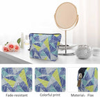 Woman Makeup Bag Triangle, Geometric Stripe Triangle Makeup Bags Travel Cosmetic Bags Toiletry Makeup Organizer Pencil Pouch Make Up Cosmetic Bag For Owners Lady Birthday Gifts