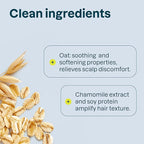 ATTITUDE Hair Conditioner for Sensitive Dry Scalp, For Thin Hair, Soothing Oat, Naturally Derived Ingredients, Dermatologically Tested, Vegan Detangler, Volume and Shine, 8 Fl Oz