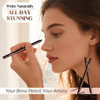 Eyeliner Pencil, Long Lasting Smudge-Proof Professional Eyeliner, Smooth and Easy to Apply, Effortlessly Create Any Look (Chocolate Color)