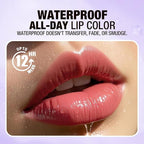Jolilab Lip Stain Masque,Wipe Off Lip Tint,Waterproof,Transfer proof,Highly Pigmented,Ultra Long Lasting Lip Stain Peel off Makeup With Matte finish for All-day Wear.(#02 WARN PEACH)