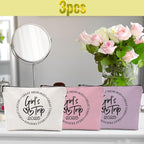 1 Pcs 3 Pcs 4 Pcs Makeup Bag, Girls Trip Gifts Favors Girls Weekend Gifts, Friendship Gifts for Women Bestie Bride