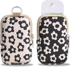 COOKOOKY 2 Pack Hand Sanitizer Spray Case Compatible with Touchland, Hand Sanitizer Holder, Mini Zippered Pouch, Small Makeup Bag for Women Friends Girls Gifts Idea