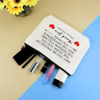 Thank You Gifts for Women Appreciation Gift Makeup Bag Thank You Gift for Employee Volunteer Nurse Teacher Coworker Friend Inspirational Encouragement Gifts Thanksgiving Cosmetic Bag Toiletry Pouch