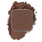 Magnetic Single Matte Eyeshadow with Metal Pan, powder eyeliner smokey eye dark shadow palette, Base Eyeshadow Powder for DIY Empty Magnetic Palette (Chocolate Charm)