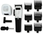 TPOB Play Barber Hair Clippers for Men 7500 RPM with Rubber Grips (White)