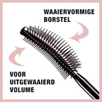 Maybelline Lash Sensational Washable Mascara, Lengthening and Volumizing for a Full Fan Effect, Very Black, 1 Count
