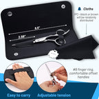High-End Hair Scissors Professional with CNC Tech, 6.5" Extremely Sharp Hair Cutting Scissors, 440C Steel Barber Scissors Convex Blades, Haircut Hair Shears for Women Men, Salon & Home Hairdressing