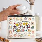 Occupational Therapy Gifts Makeup Bag Occupational Therapist Gifts OT Grow to Your Full Potential Zipper Makeup Pouch