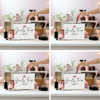 4 PCS Girls Trip Gifts Favors 2025 Girls Weekend Gifts for Women Bestie Gifts Friend Gifts Girls Trip Favors for Sister Females Friendship Holiday Vacation Makeup Bag Weekend Bags for Women