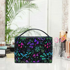 Makeup Bags, Gothic Different Magic Elements Makeup Organizer Bags Toiletry Bag Box Travel Cosmetic Bag Make Up Train Case for Women Teen Girl Ladies