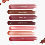 Mented Cosmetics Lip Gloss for Women Tinted Lip Balm Stain, Long Lasting Buildable Moisturizing Lipgloss Lipstick Topper, Made in USA, Cruelty Free Vegan Makeup, Berry Me