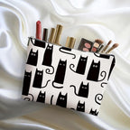 Cat Makeup Bag Cat Gifts Cosmetic Bag Cat Lover Gifts for Women Girls Friends Colleague Cat Themed Gifts Cat Stuff Travel Organizer Zipper Pouch Graduation Birthday Friendship Gifts