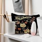 Halloween Witch Leather Makeup Bag, Halloween Gifts for Women, Witchy Gifts for Women, Witch Stuff, Long Live Halloween Makeup Pouch(PU)