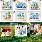 1 Pcs 3 Pcs 4 Pcs Makeup Bag, Girls Trip Gifts Favors Girls Weekend Gifts, Friendship Gifts for Women Bestie Bride