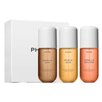 PHLUR Vanilla Peach Trio - Exclusive 3pc Travel Size Body Mist Set ft. Vanilla Skin, Vanilla Nectar, Peach Skin (3 x 3 fl oz)